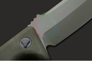 美国MICROTECH微技术103-1GR Currahee 科拉希 绿色全刃战术几何头K鞘军用随身直刀