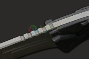 日本新生代第一现代刀具制作大师Nemoto 根本朋之 SOU-RAI-EN 奏雷炎 带血槽军用战术直刀
